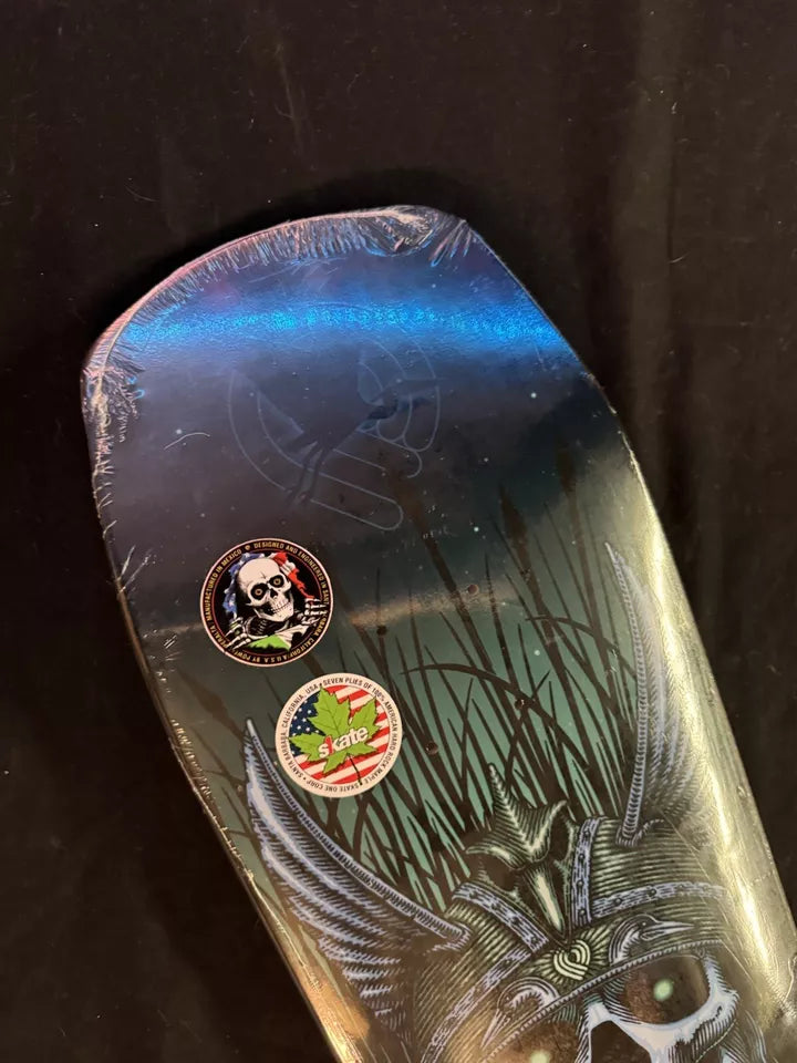 Andy Anderson Signed Green Heron Powell Peralta Autographed Skateboard Deck