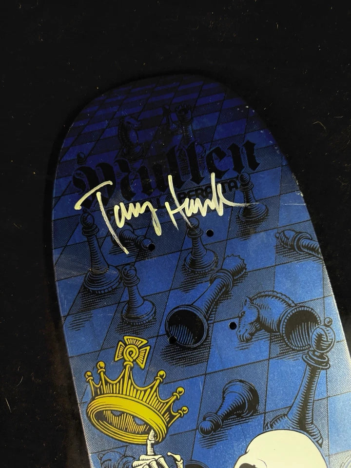 Tony Hawk Signed Rodney Mullen Steve Caballero Bones Brigade Series 15 Team Autographed Skateboard Deck