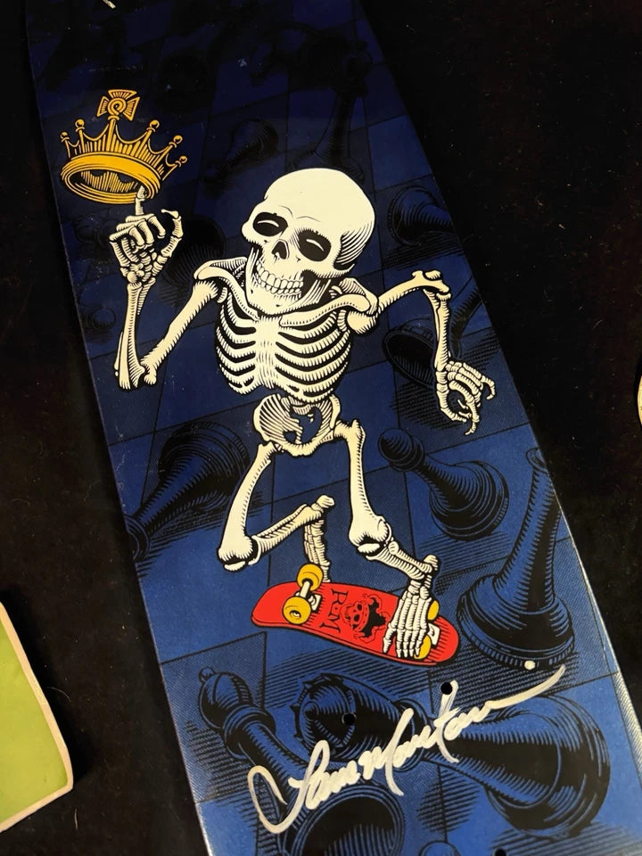 Tony Hawk Signed Rodney Mullen Steve Caballero Bones Brigade Series 15 Team Autographed Skateboard Deck