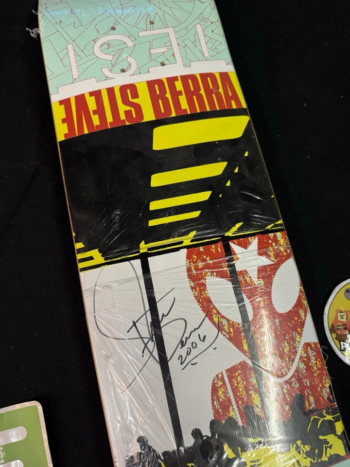 Steve Berra Signed SECT Alien Workshop Autographed Skateboard Deck