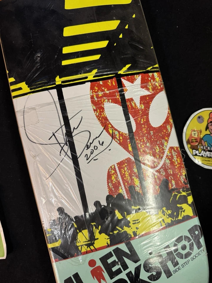 Steve Berra Signed SECT Alien Workshop Autographed Skateboard Deck