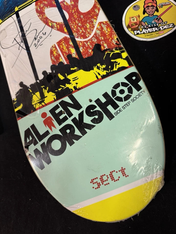 Steve Berra Signed SECT Alien Workshop Autographed Skateboard Deck