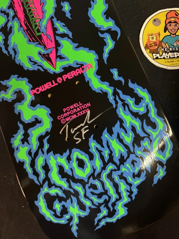 Tommy Guerrero Signed Bones Brigade Series 14 Autographed Skateboard Deck