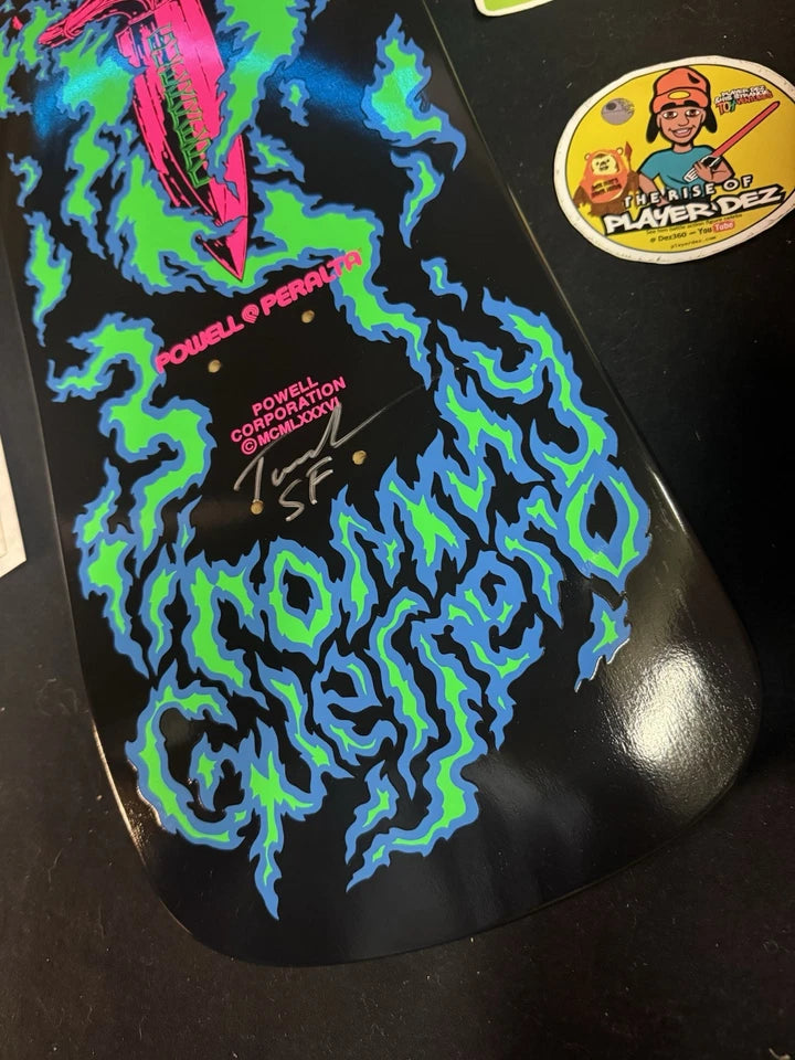 Tommy Guerrero Signed Bones Brigade Series 14 Autographed Skateboard Deck
