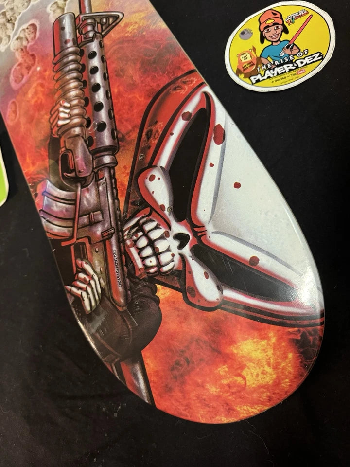 Blind Machine Gun Grim Reaper Skateboard Deck