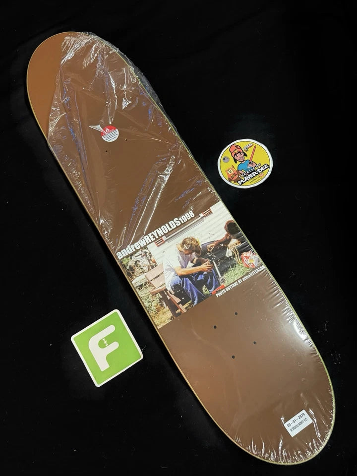 Andrew Reynolds Signed Monkey Baker Autographed Skateboard Deck Tony Hawk Pro Skater