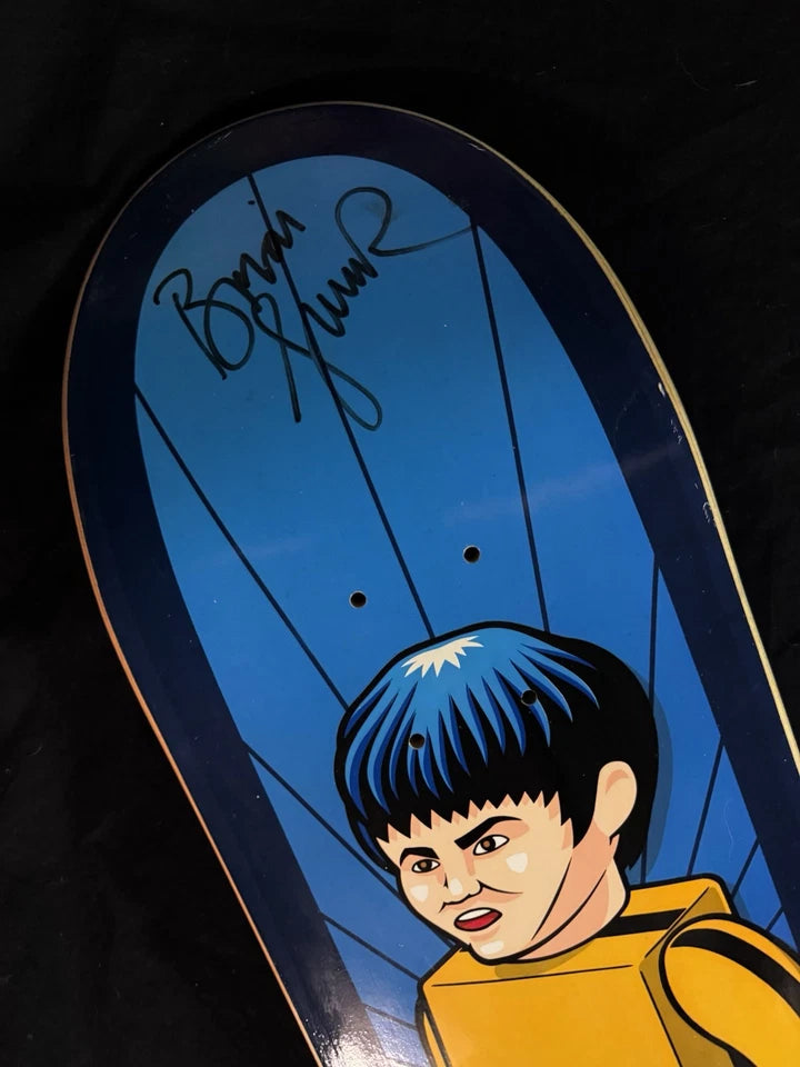 Brian Sumner Signed Birdhouse Autographed Skateboard Deck Bruce Lee Lego Man