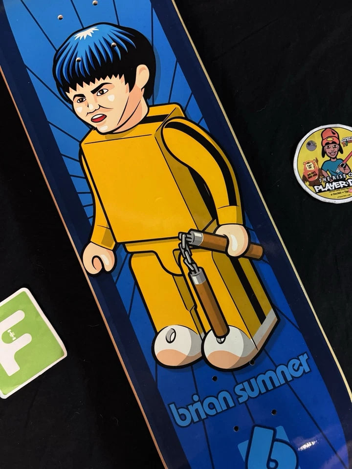 Brian Sumner Signed Birdhouse Autographed Skateboard Deck Bruce Lee Lego Man