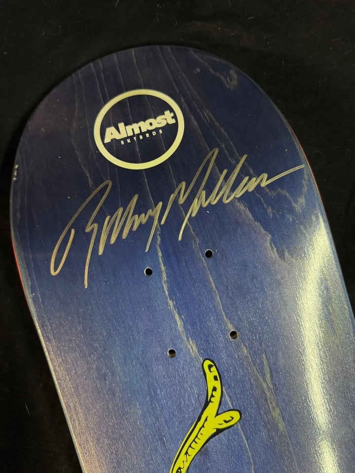 Signed Rodney Mullen Dr. Seuss Cat Hat Mutt Almost Skateboard Deck