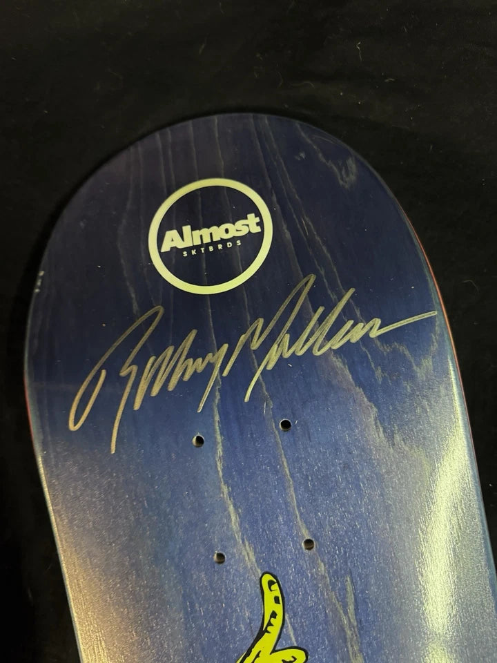 Signed Rodney Mullen Dr. Seuss Cat Hat Mutt Almost Skateboard Deck