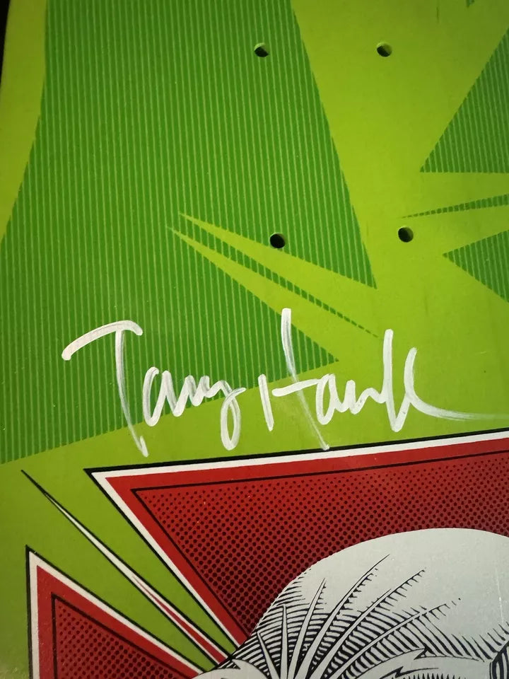 Signed Tony Hawk Bones Brigade Series 15 Powell Peralta Autographed Skateboard Deck