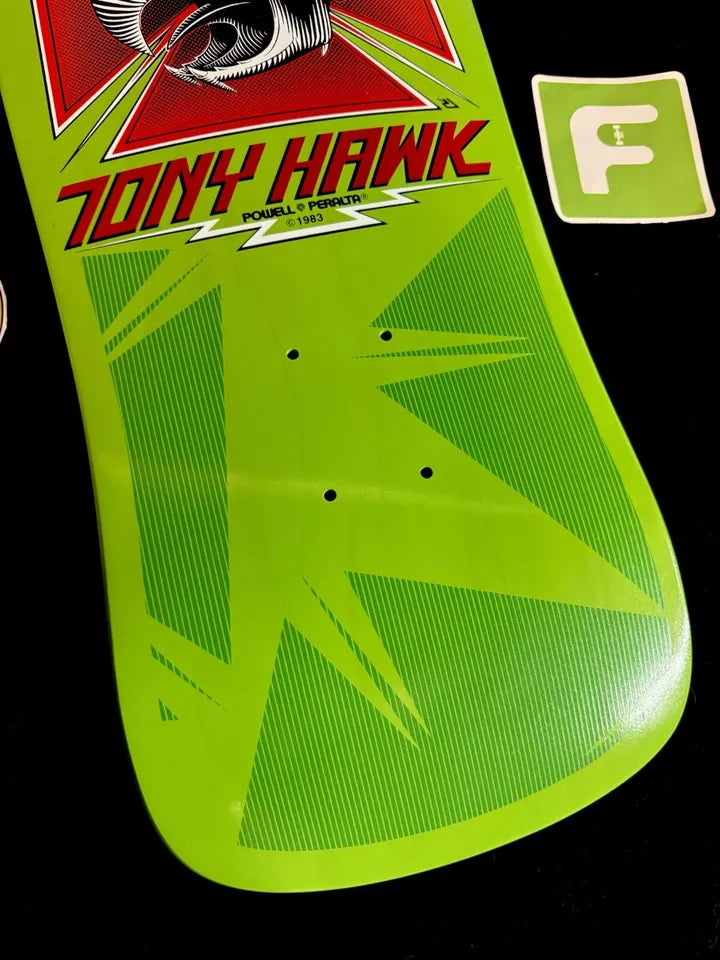 Signed Tony Hawk Bones Brigade Series 15 Powell Peralta Autographed Skateboard Deck