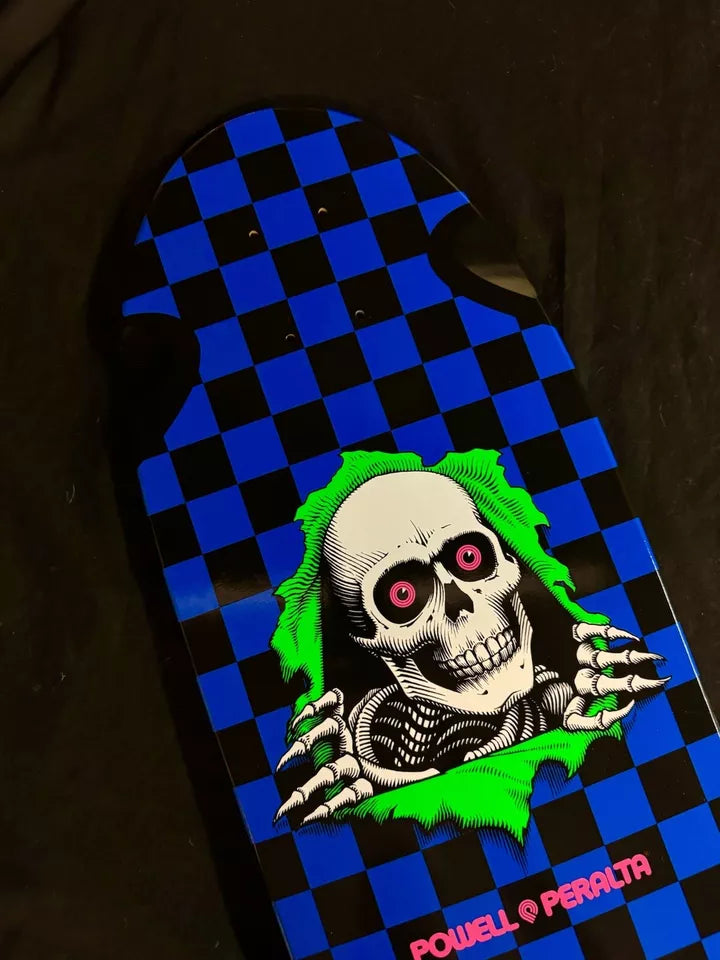 Signed Steve Caballero Autographed Skateboard Deck OG Ripper Blacklight Powell Peralta