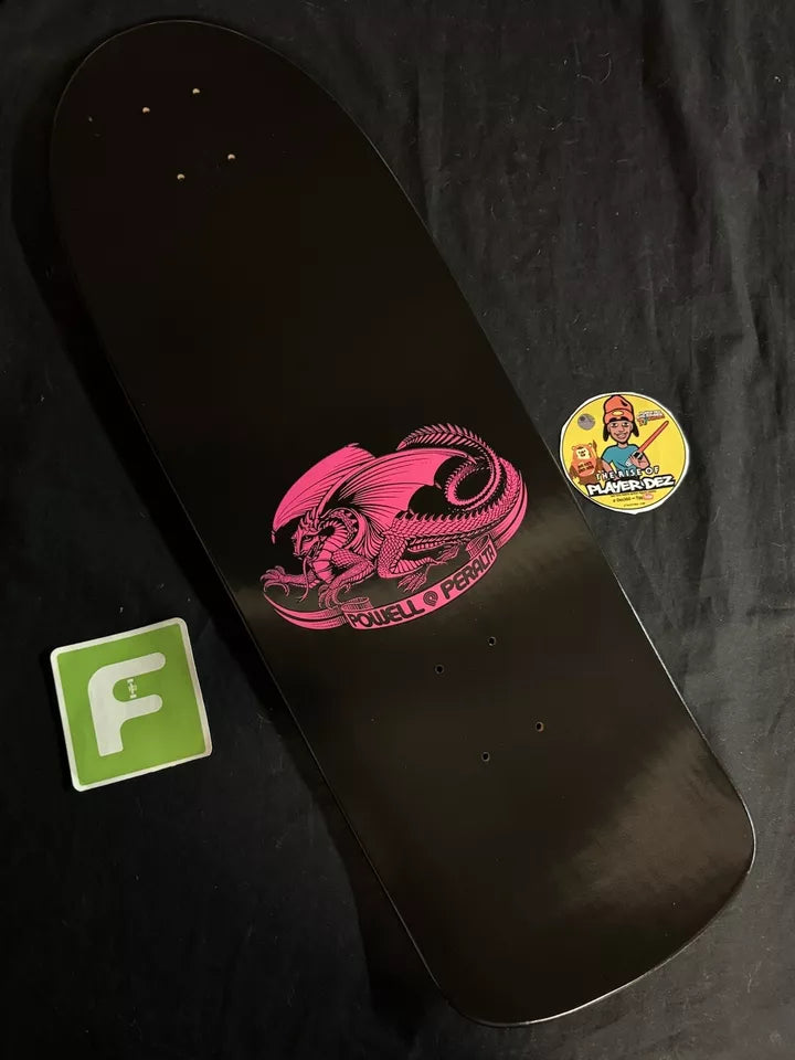 Signed Steve Caballero Autographed Skateboard Deck OG Ripper Blacklight Powell Peralta