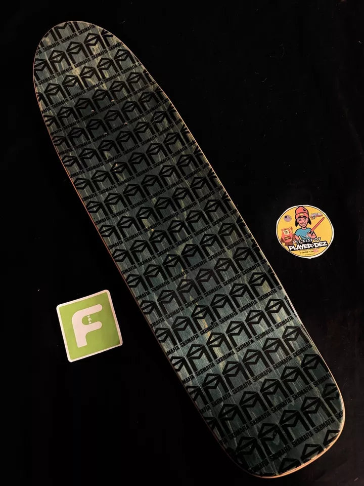 Signed Eric Dressen Autographed Skateboard Deck Sk8mAfia Guest Model Spider Web