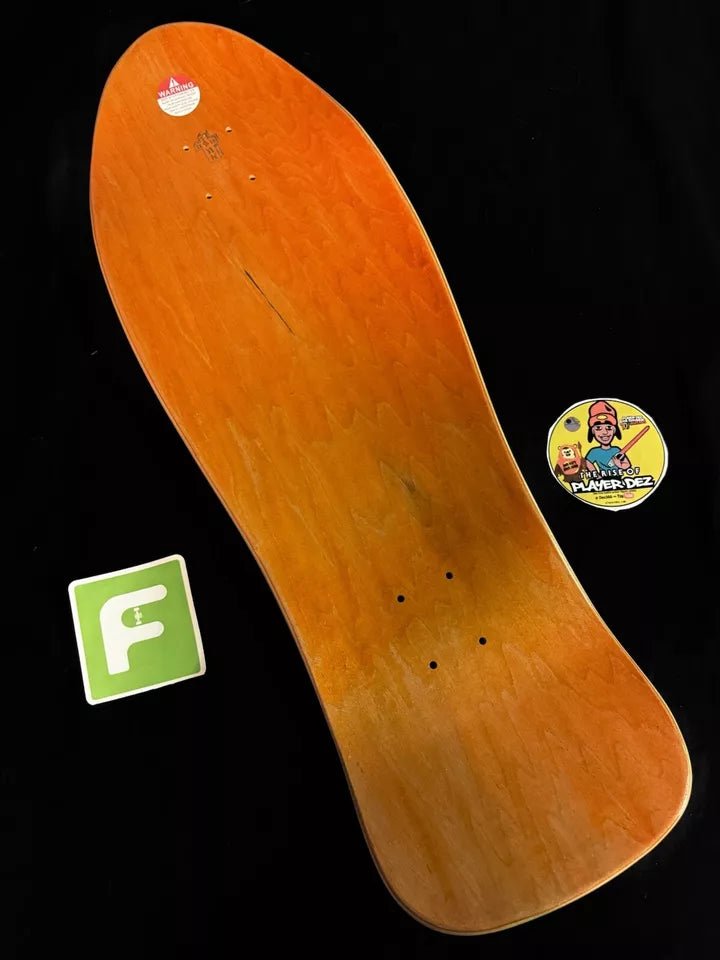 Signed Eric Dressen Autographed Skateboard Deck Orange Dogtown Skates
