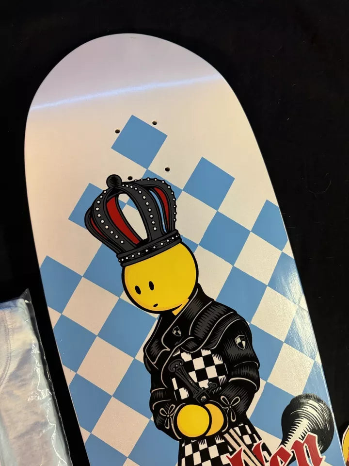 Signed Rodney Mullen Autographed Skateboard Deck Lance Mountain Time Capsule