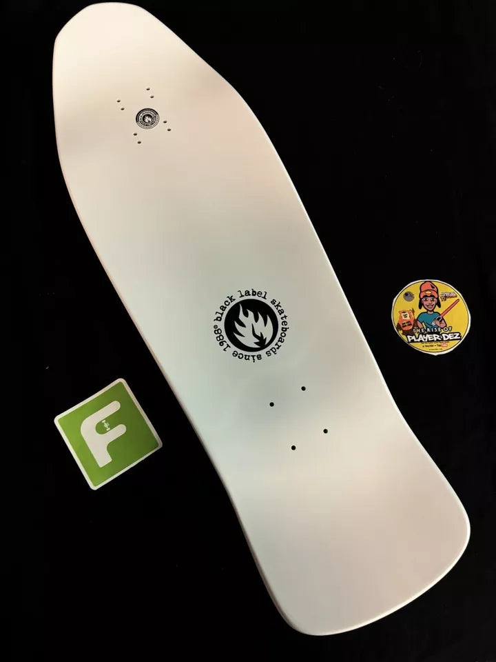 Signed John Lucero Autographed Skateboard Deck 35 Years Beer Can Black Label