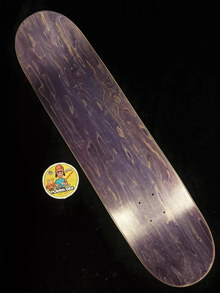 Signed Tommy Sandoval Autographed Skateboard Deck Rasta Burn Zero