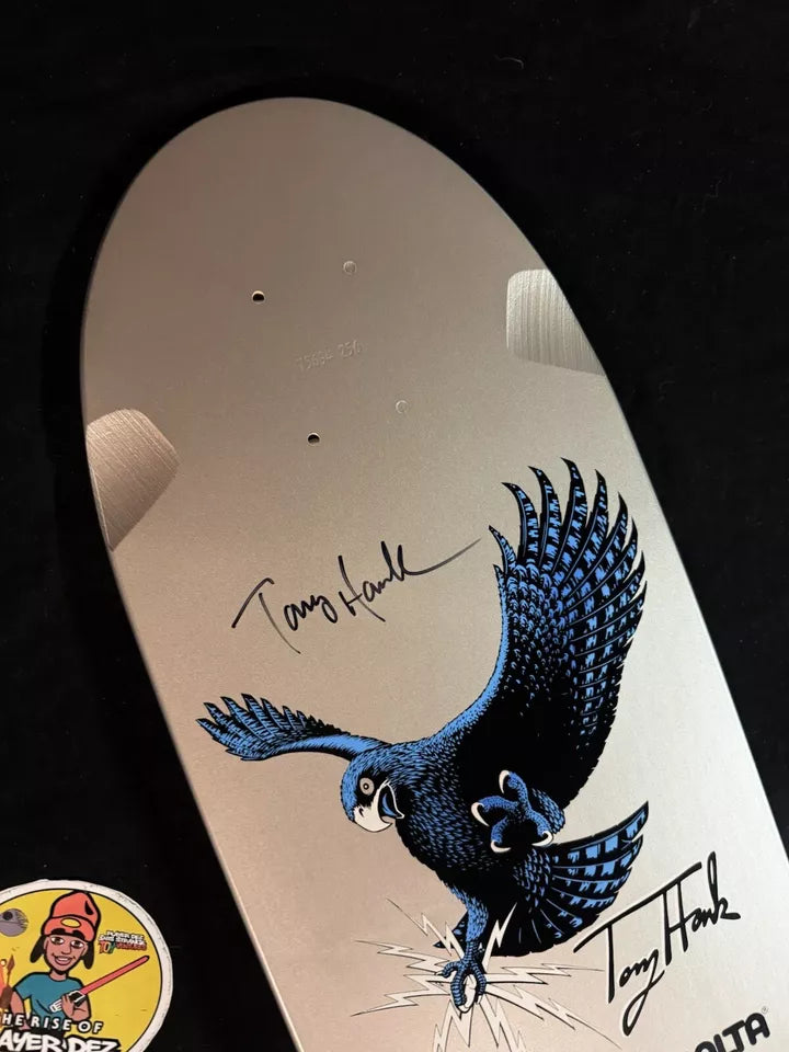 Signed Tony Hawk Autographed Skateboard Deck Bones Brigade Series 7 Powell Peralta