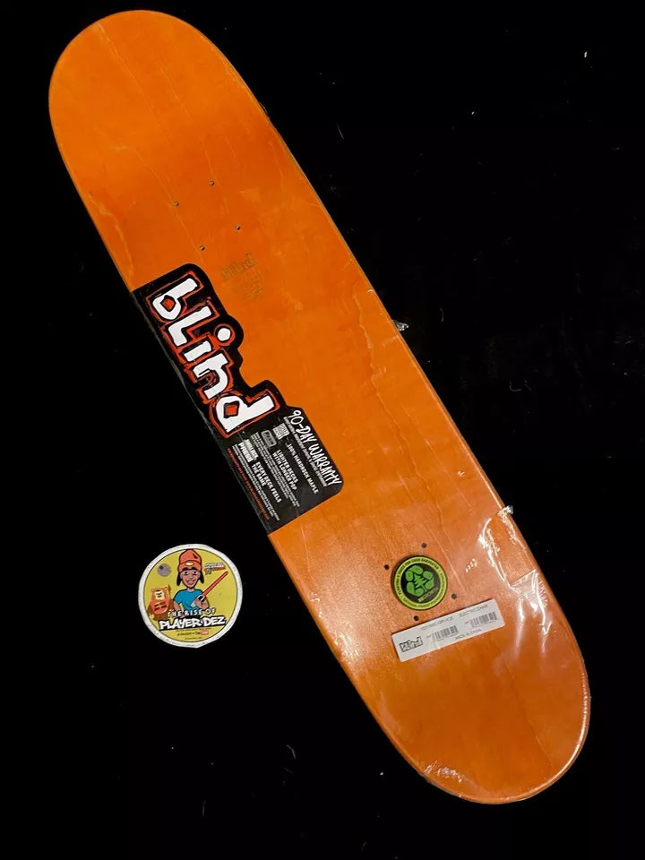 Signed TJ Rogers Autographed Skateboard Deck Blind Reaper Electric Chair