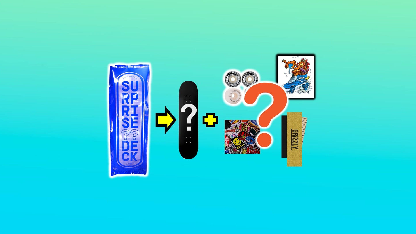 Surprise Deck Skateboard Booster Pack (by Autographed Boards)