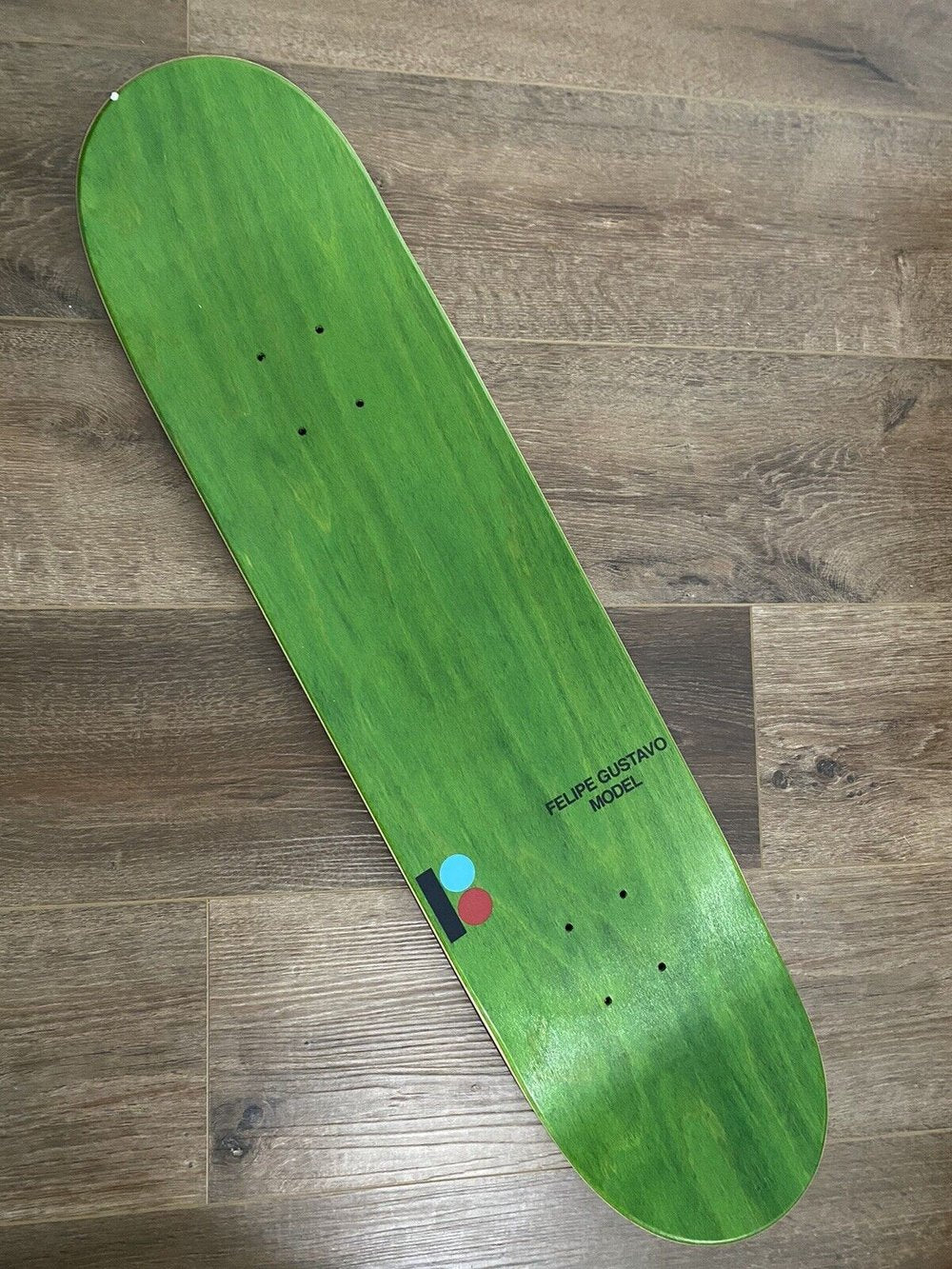 Signed Felipe Gustavo Plan B College Skateboard Deck Autographed Pro Model