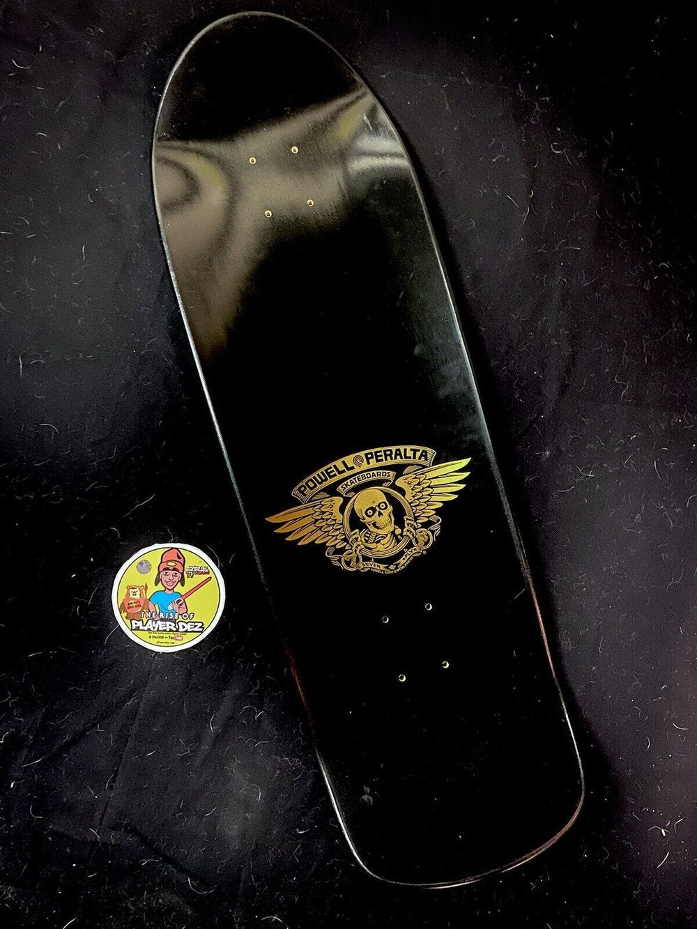 Signed Steve Caballero Powell Peralta Autographed Skateboard Deck 2011 OG Ripper Skull