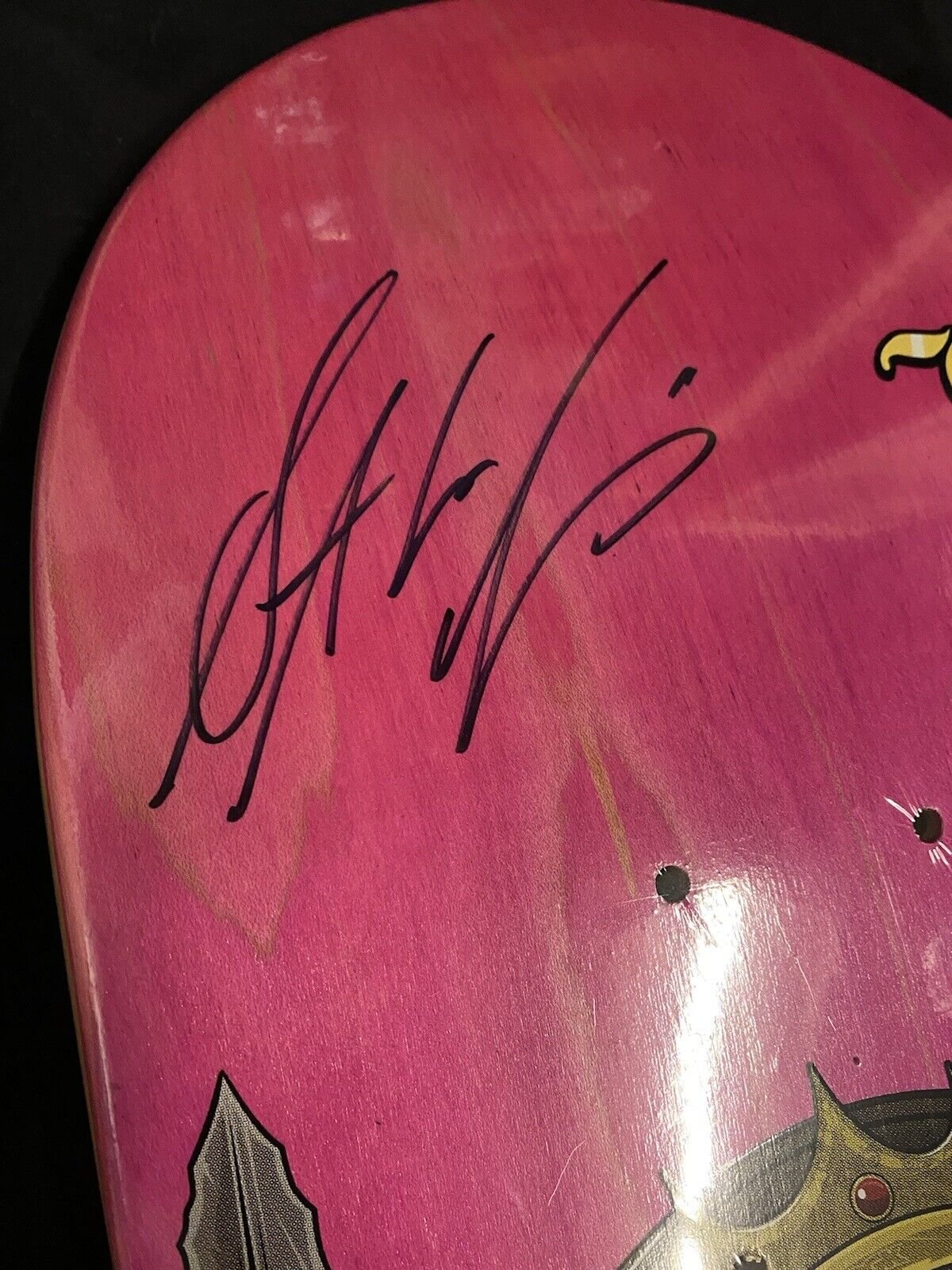 Signed Stevie Lord Williams DGK Autographed Skateboard Deck Dirty Ghetto Disciple Kids