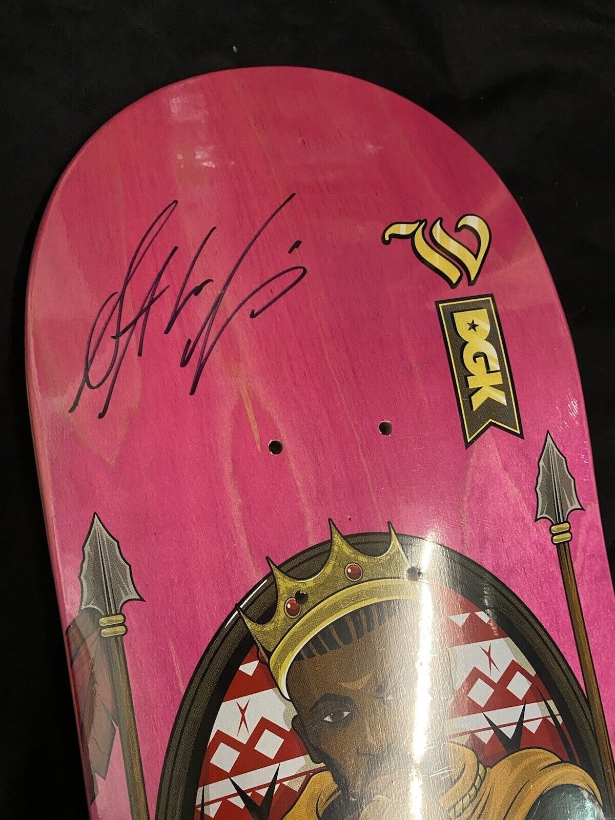 Signed Stevie Lord Williams DGK Autographed Skateboard Deck Dirty Ghetto Disciple Kids