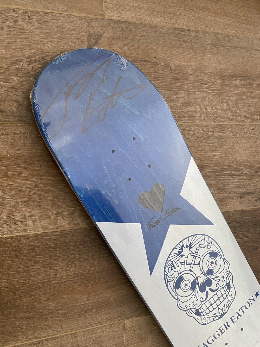 Signed Jagger Eaton Heart Supply Autographed Skateboard Deck