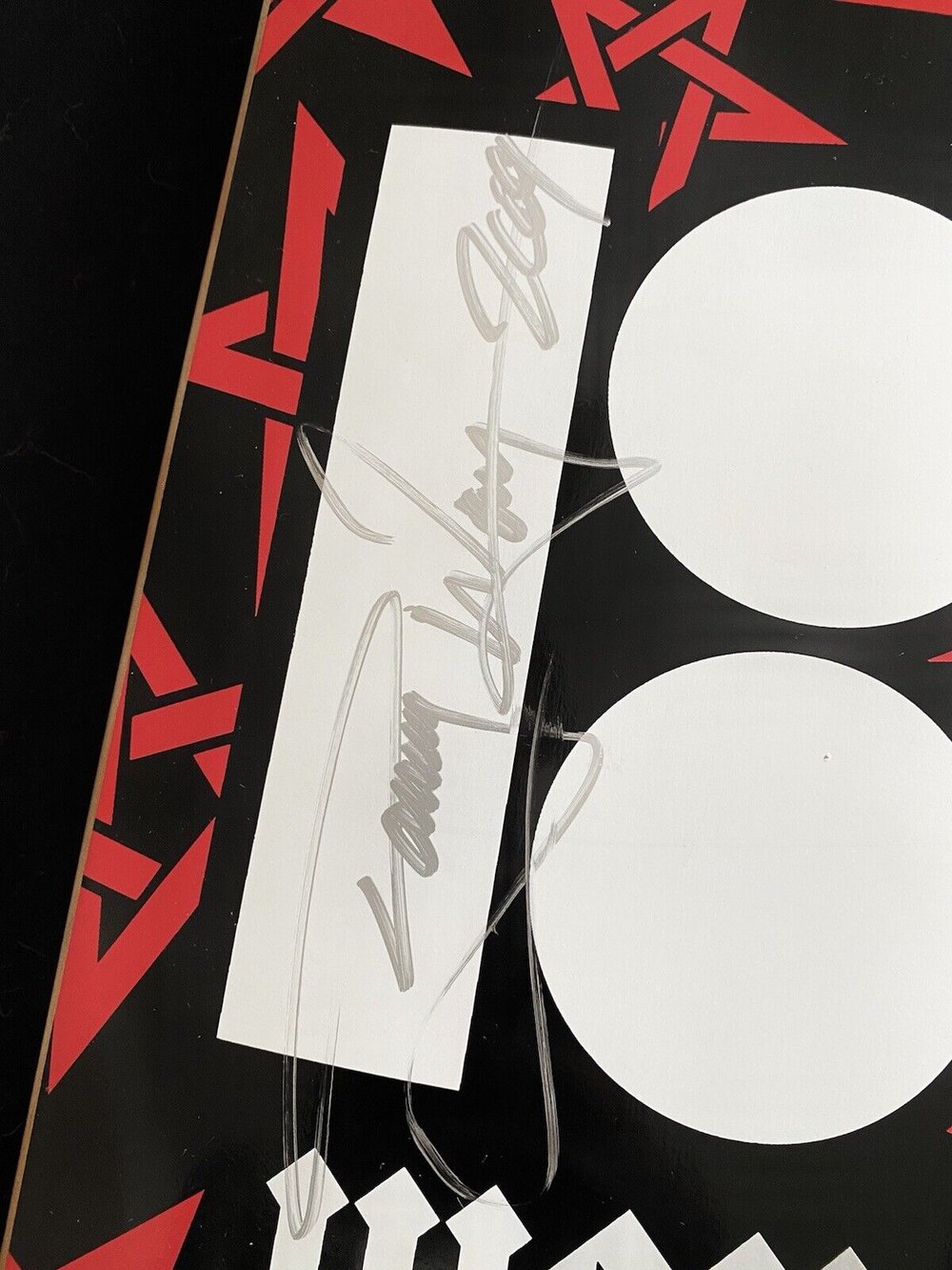 Signed Danny Way Plan B Red Stars Autographed Skateboard Deck 2009
