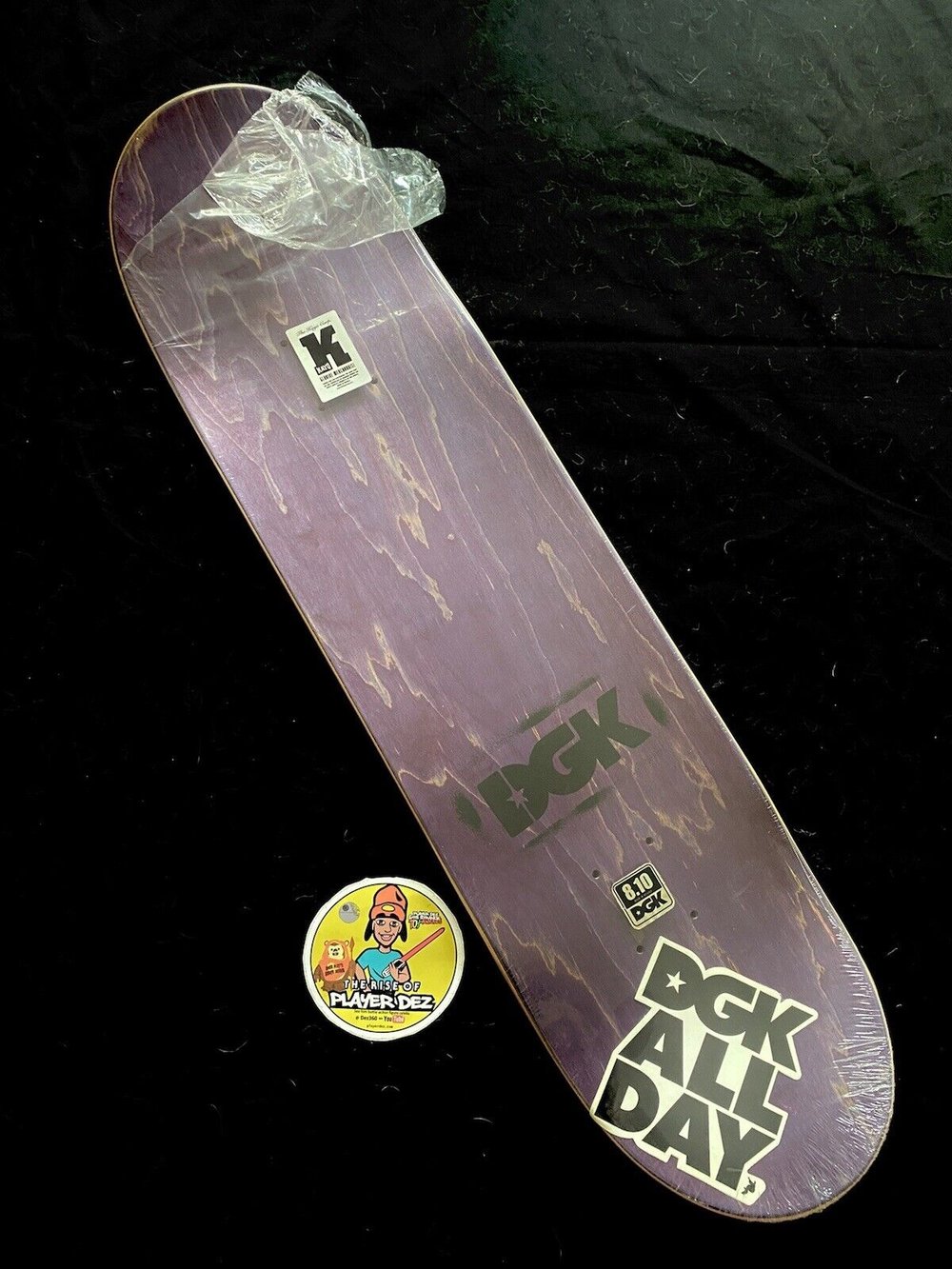 Signed Stevie Williams DGK Autographed Skateboard Deck Dirty Ghetto Disciple Kids