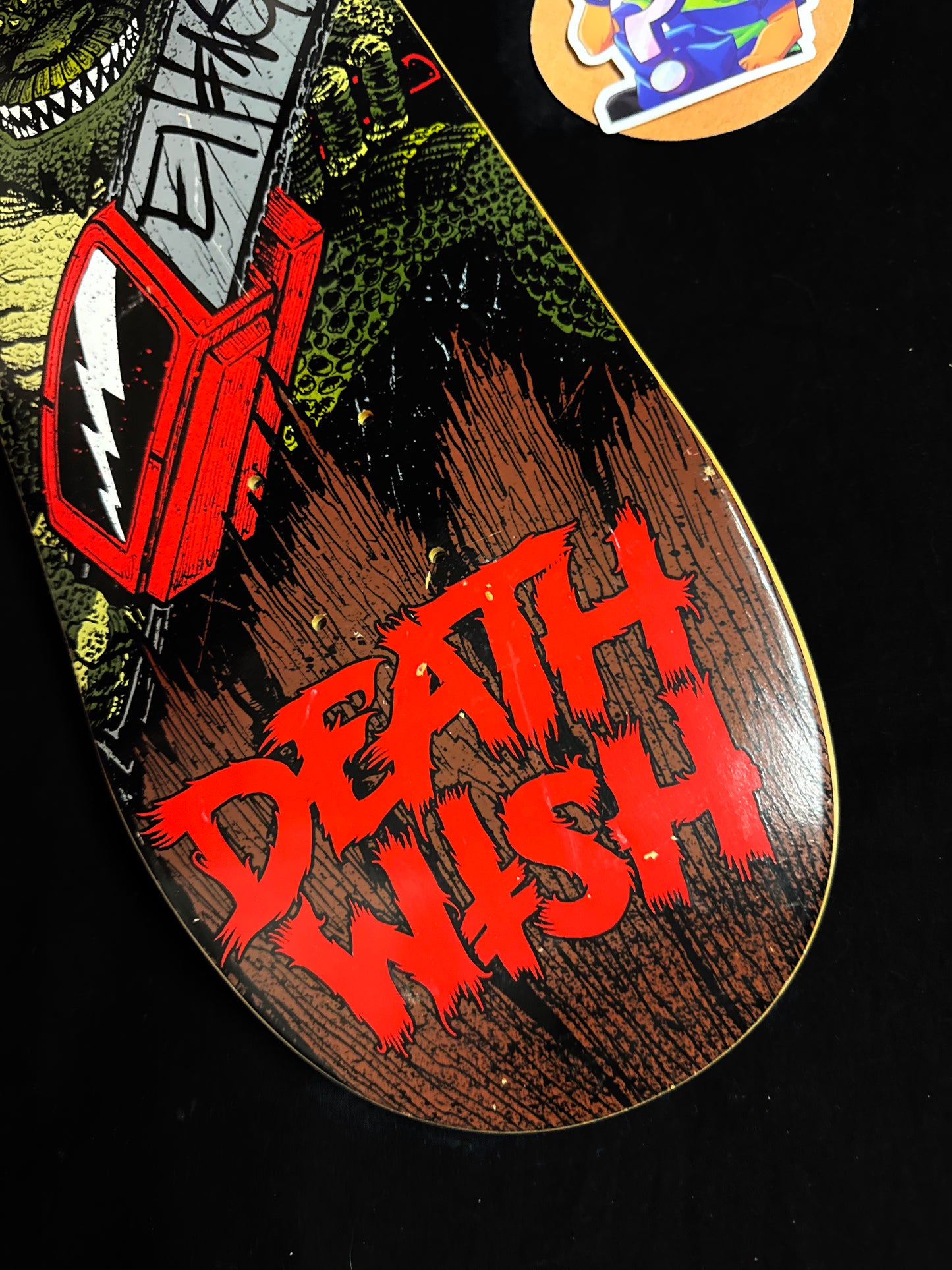 Erik Ellington Signed Deathwish Gremlins Autographed Skateboard Deck