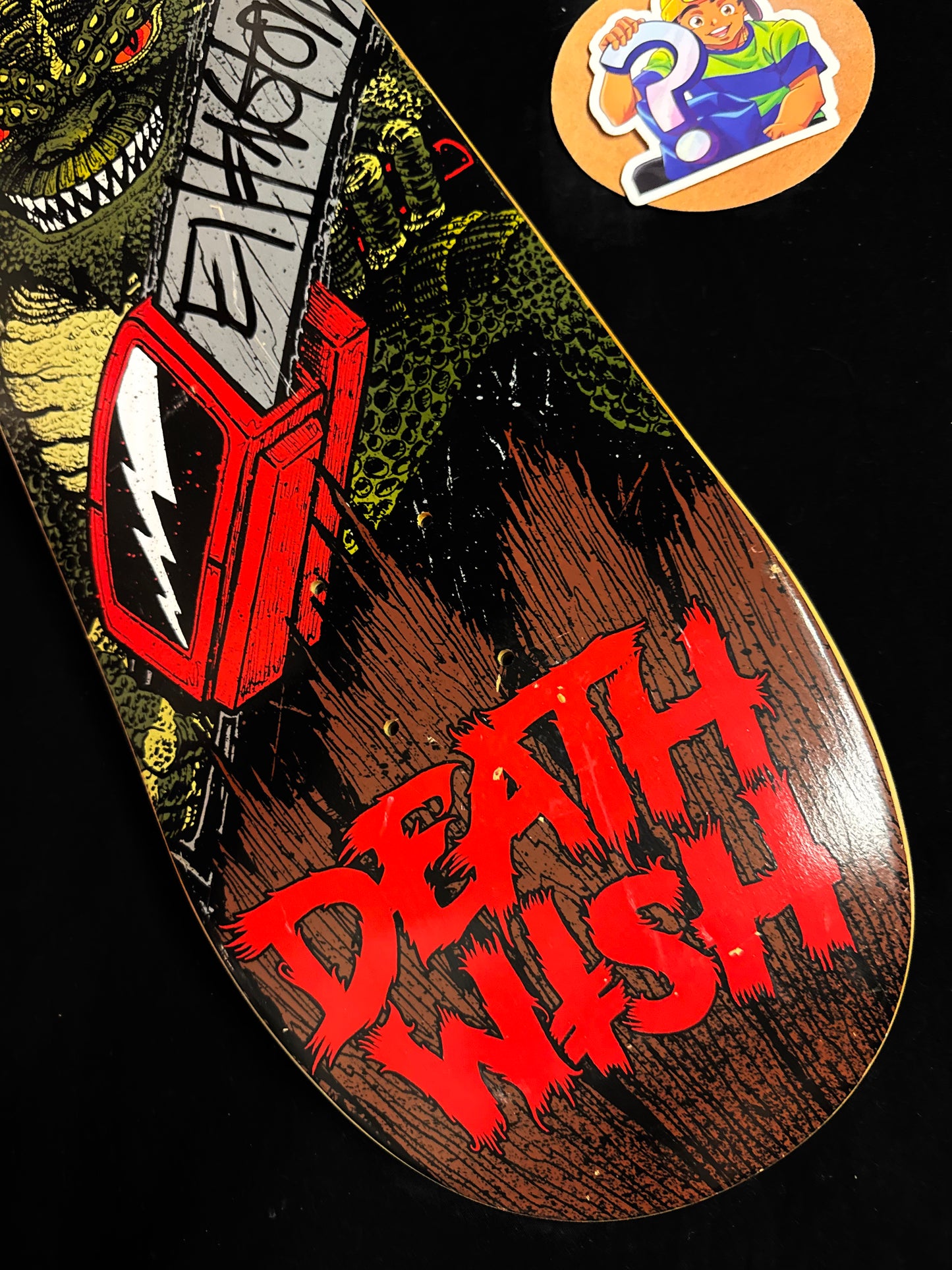Erik Ellington Signed Deathwish Gremlins Autographed Skateboard Deck