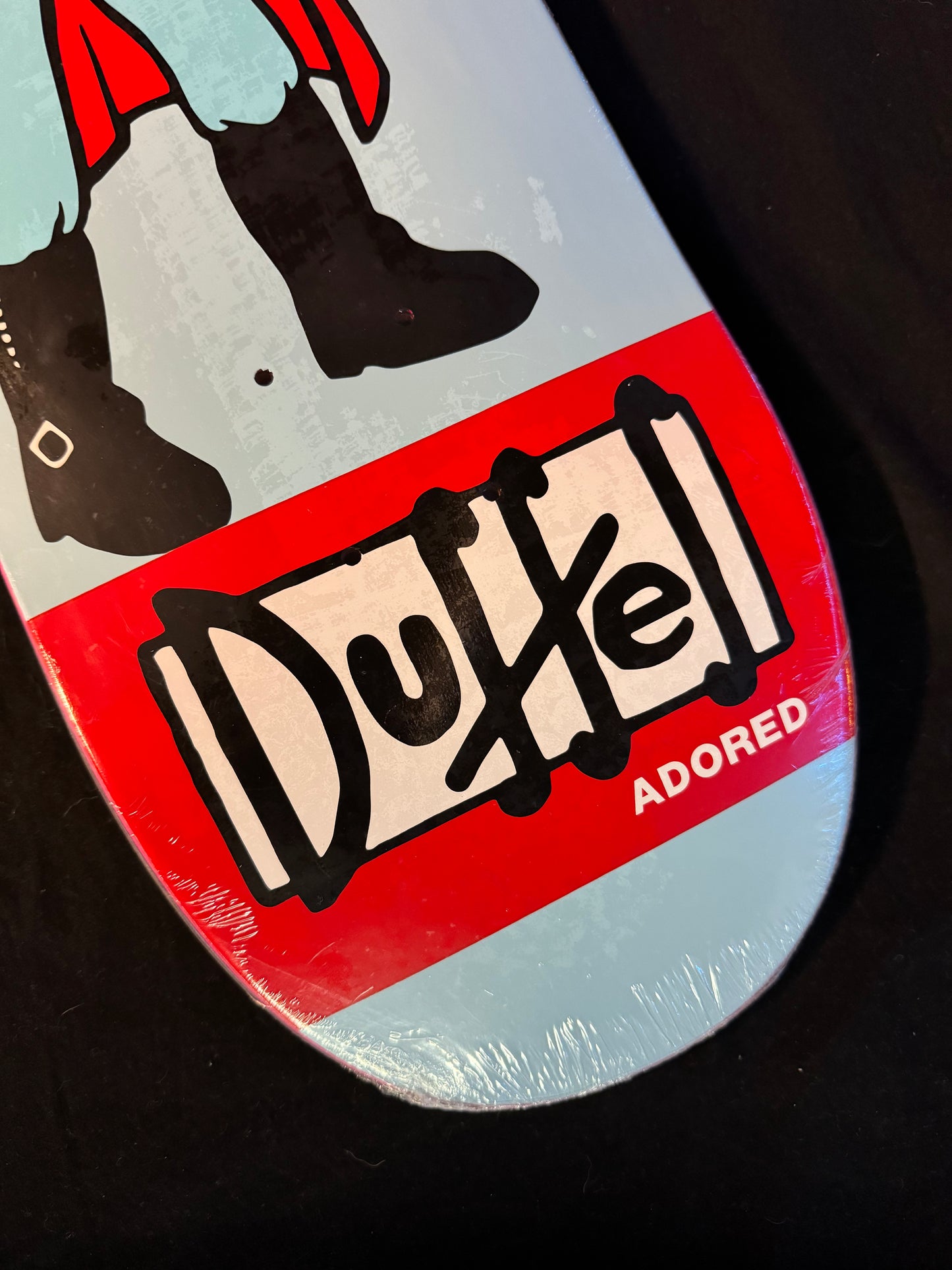 Signed Corey Duffel Autographed Skateboard Deck Adored Simpsons Duffman