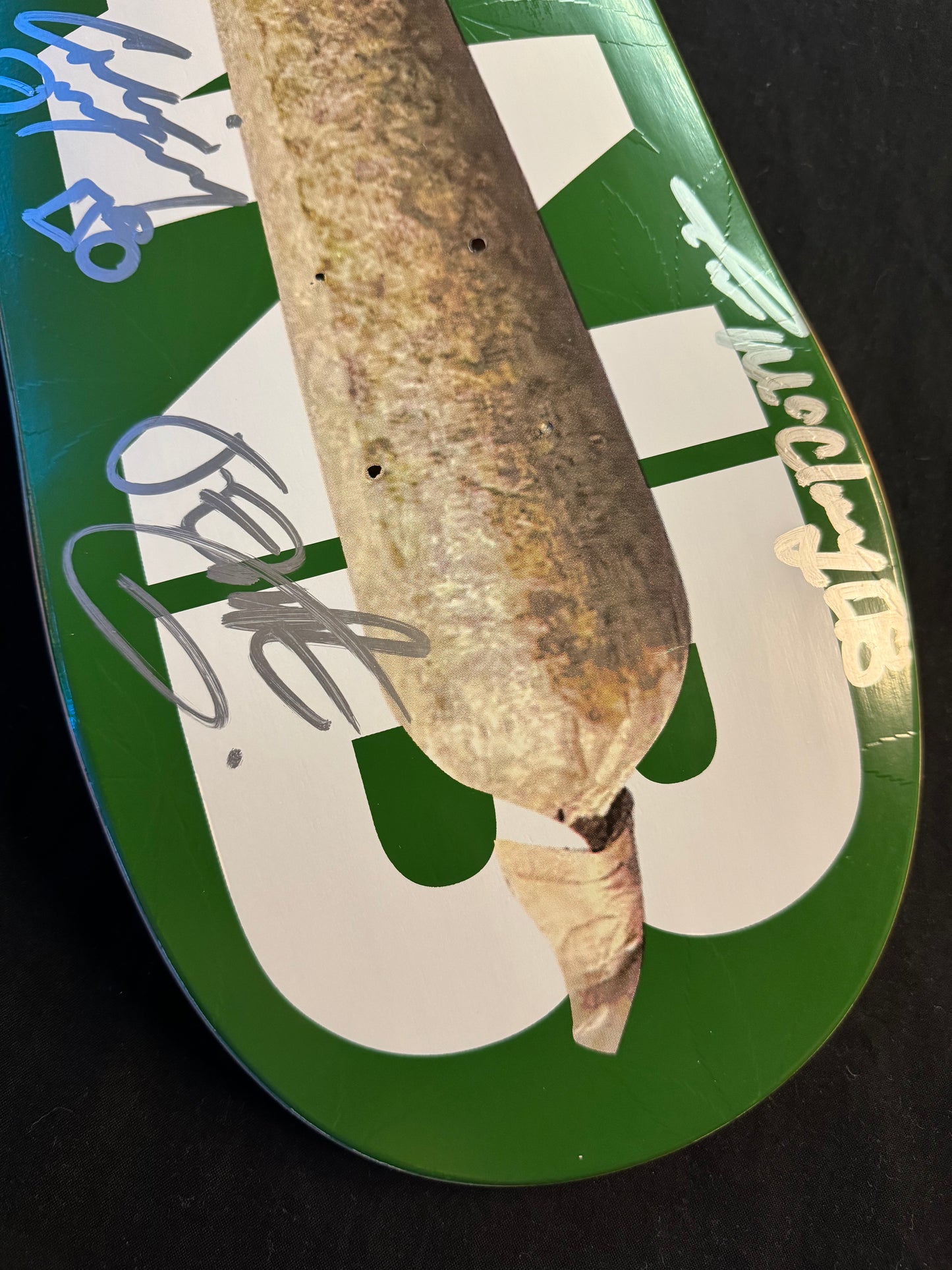 Team Signed Danny Way Colin McKay Spliff Plan B Autographed Skateboard Deck