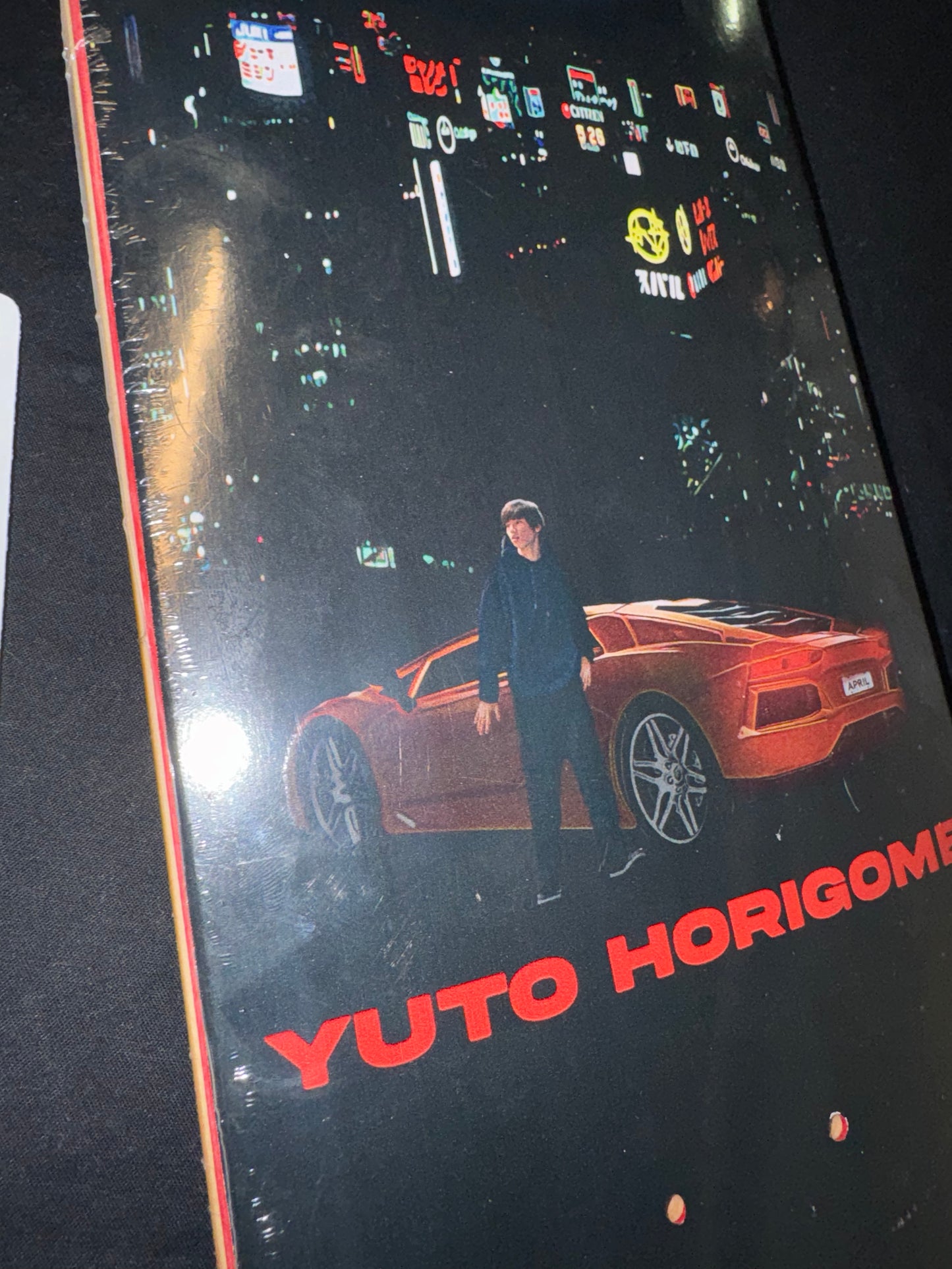 Signed Yuto Horigome April Autographed Skateboard Deck City Life