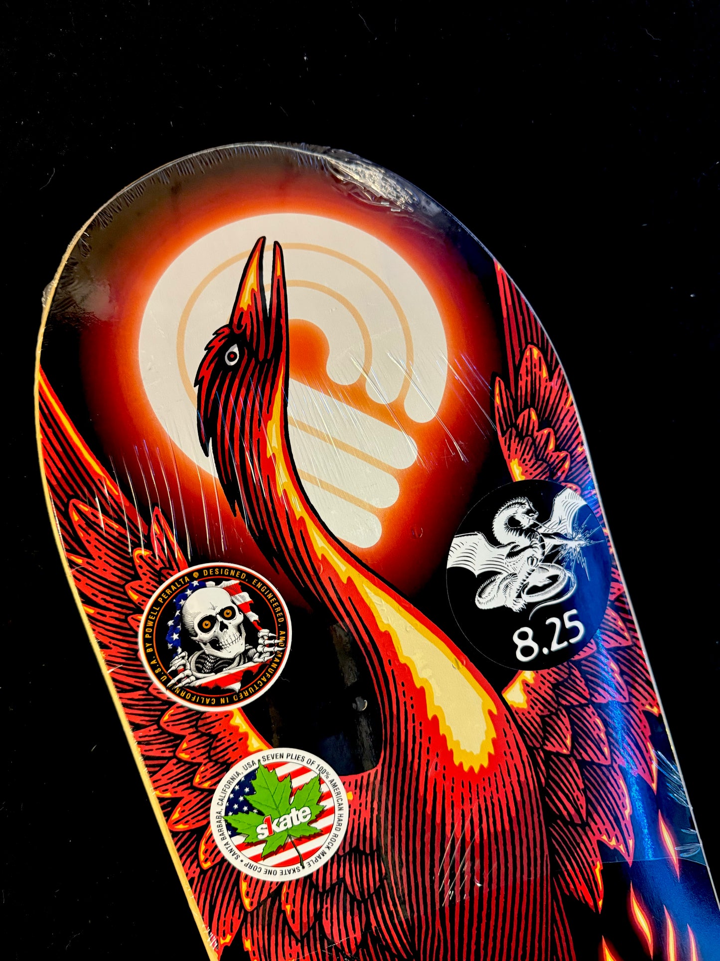 Signed Kelvin Hoefler Autographed Skateboard Deck Phoenix Powell Peralta 8.25