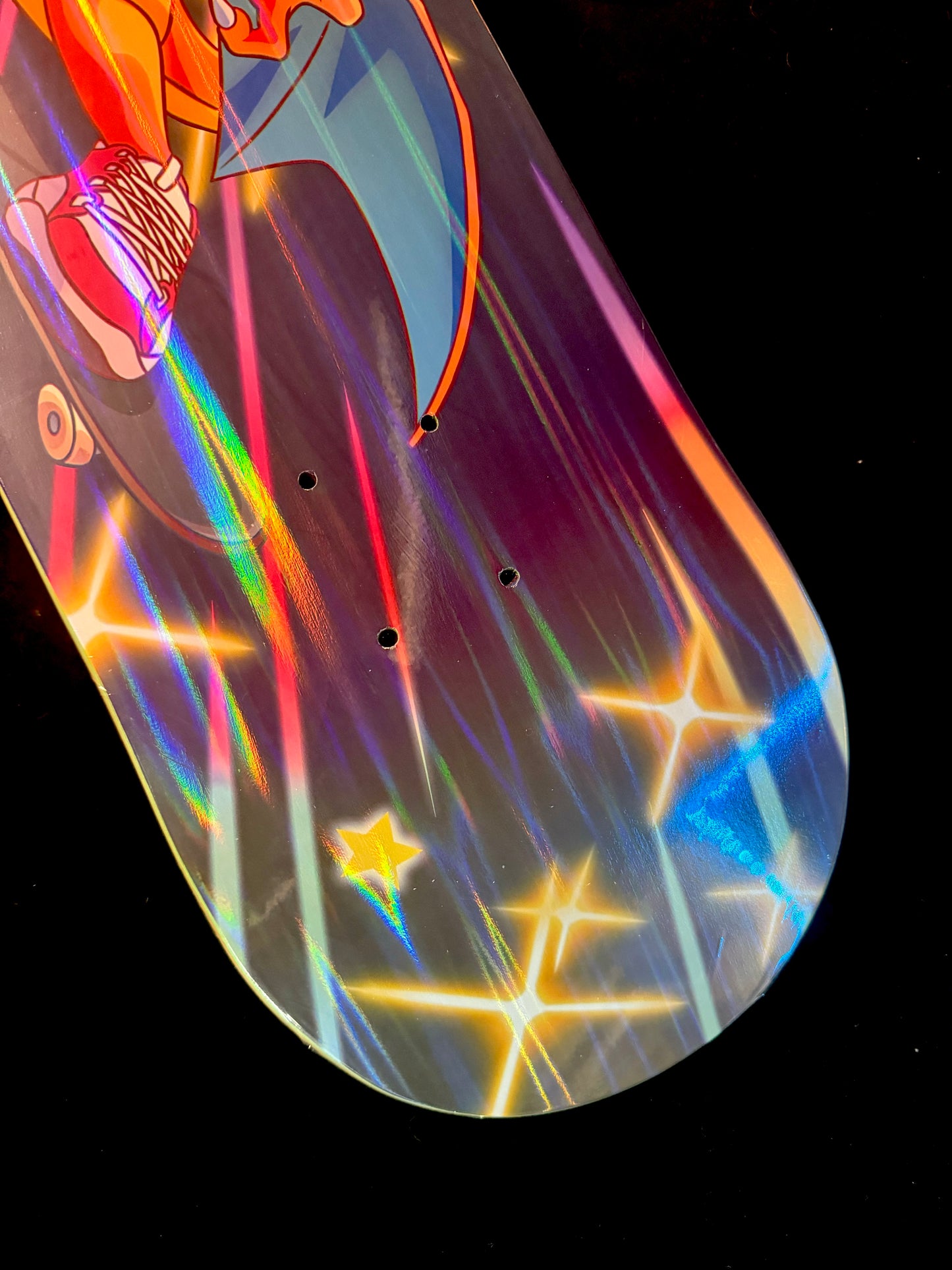 Monstars The Zard 2 Parallel Holofoil Skateboard Deck