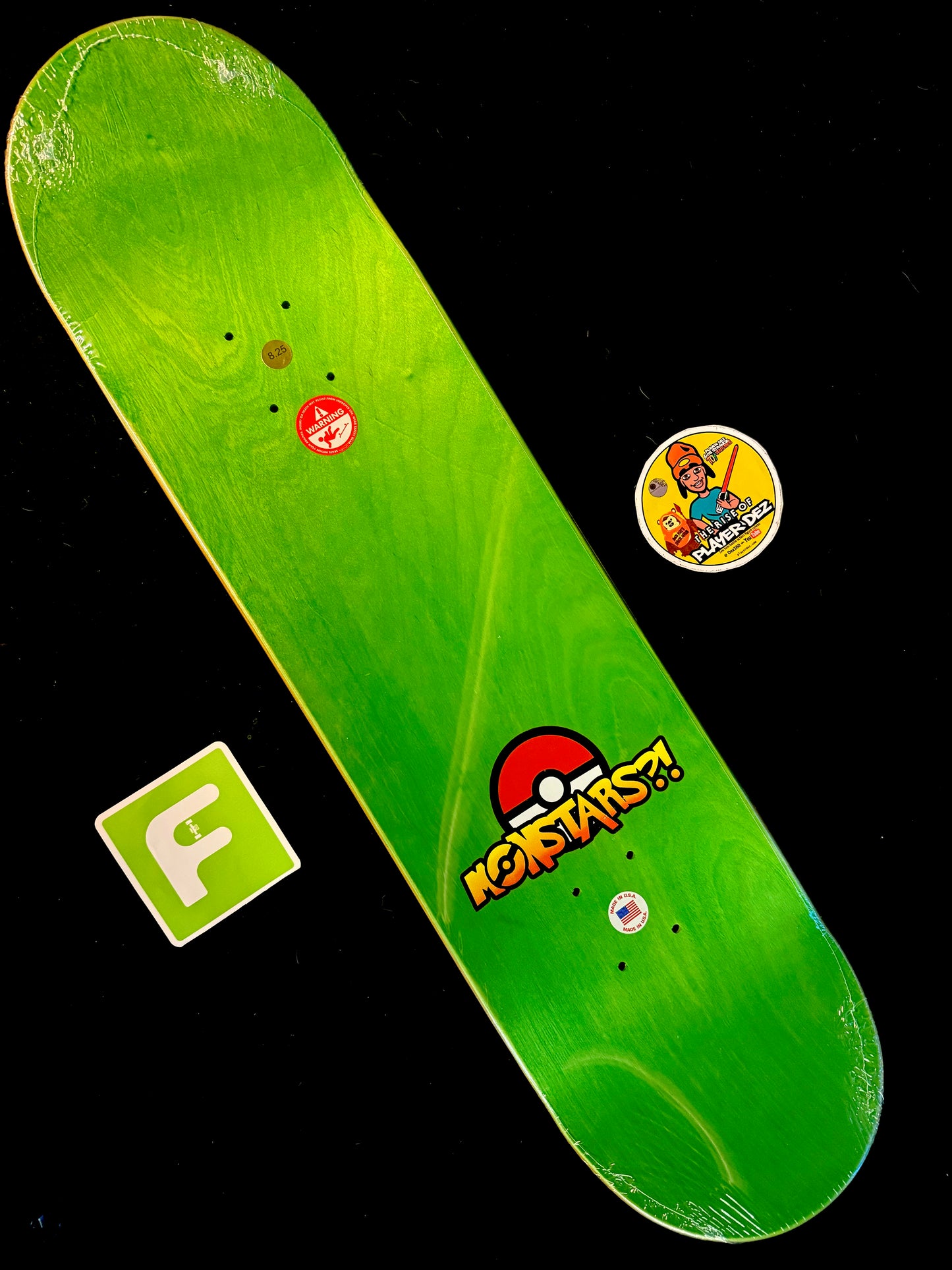 Monstars The Zard 2 Parallel Holofoil Skateboard Deck