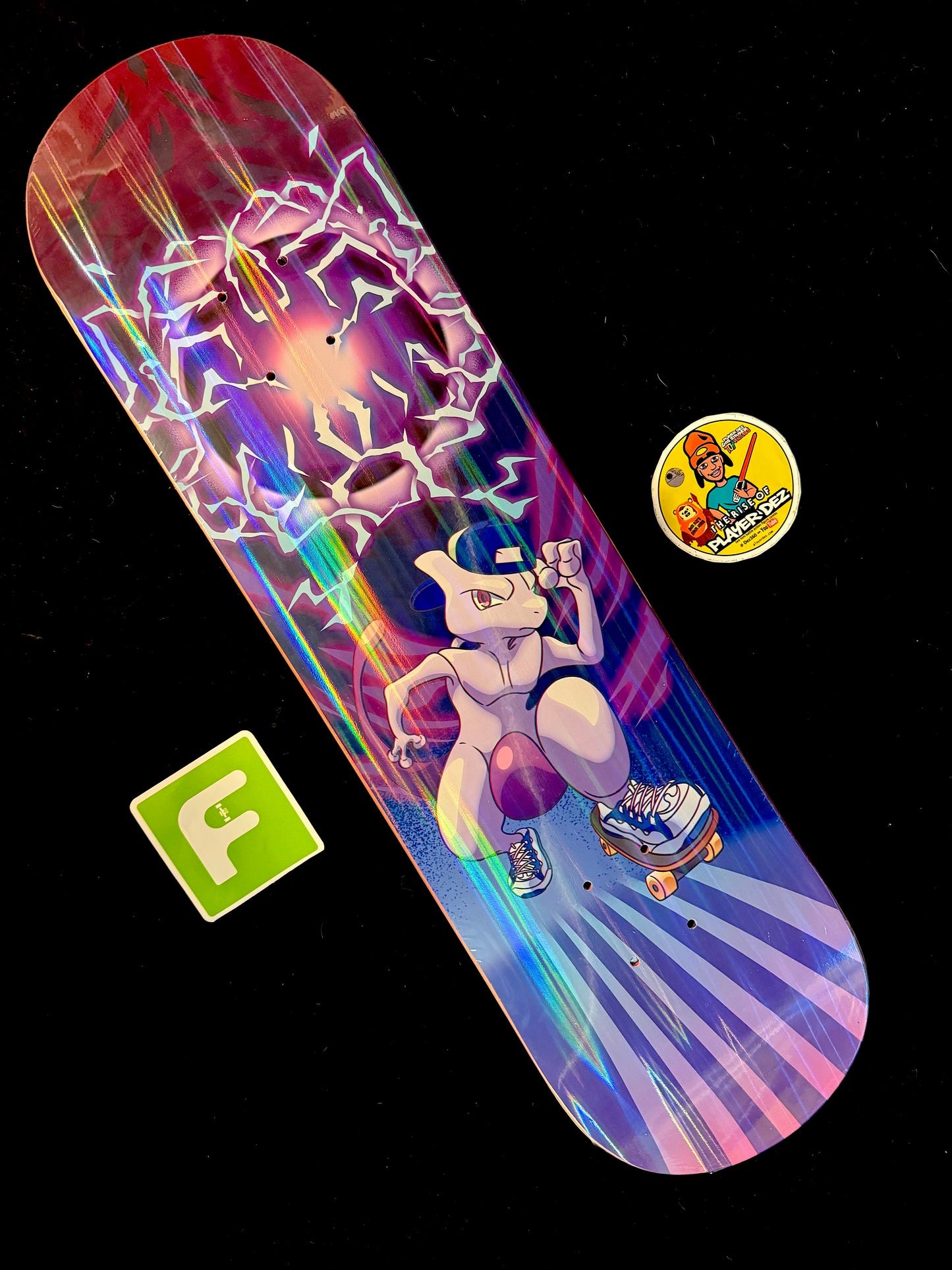 Monstars M2 Parallel Holofoil Skateboard Deck