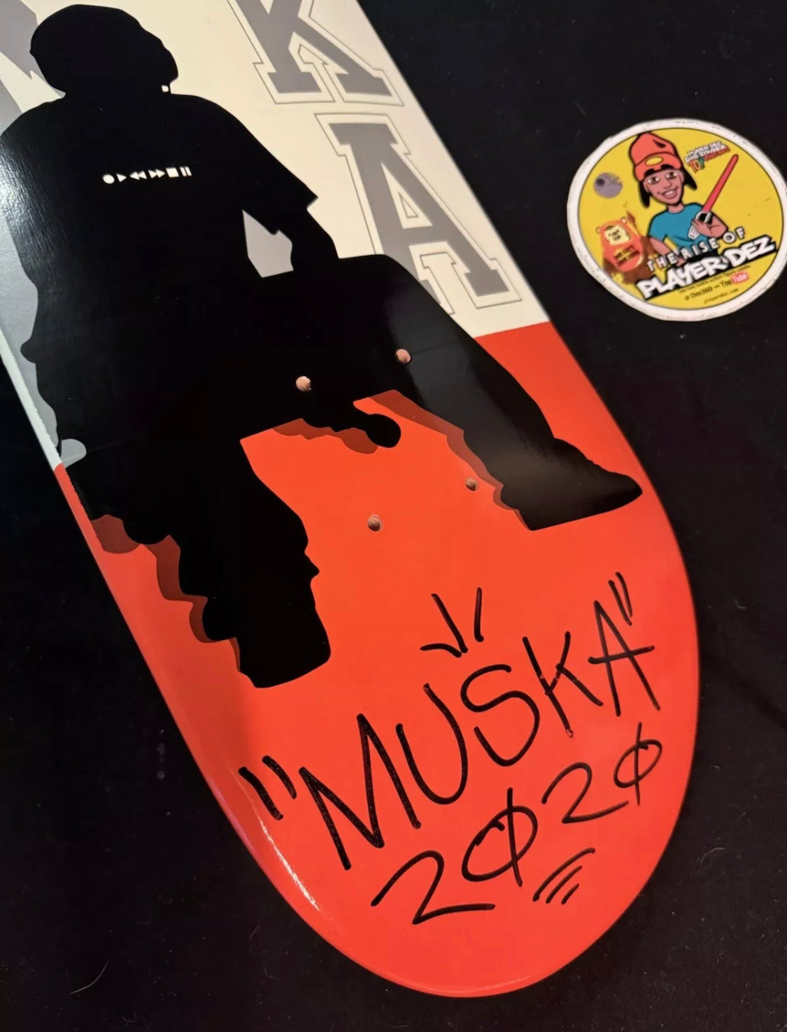 Signed Rodney Mullen and Signed Muska Deck Bundle