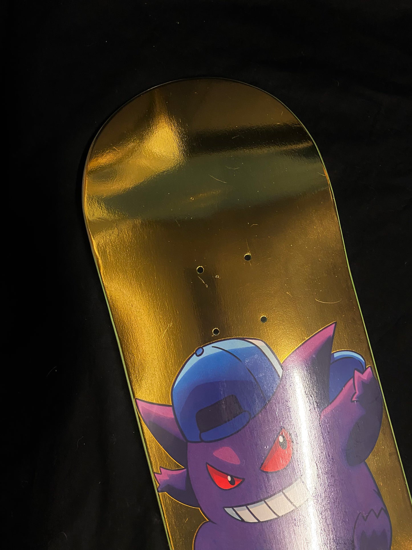 Monstars GnarGar Gold Holofoil Skateboard Deck