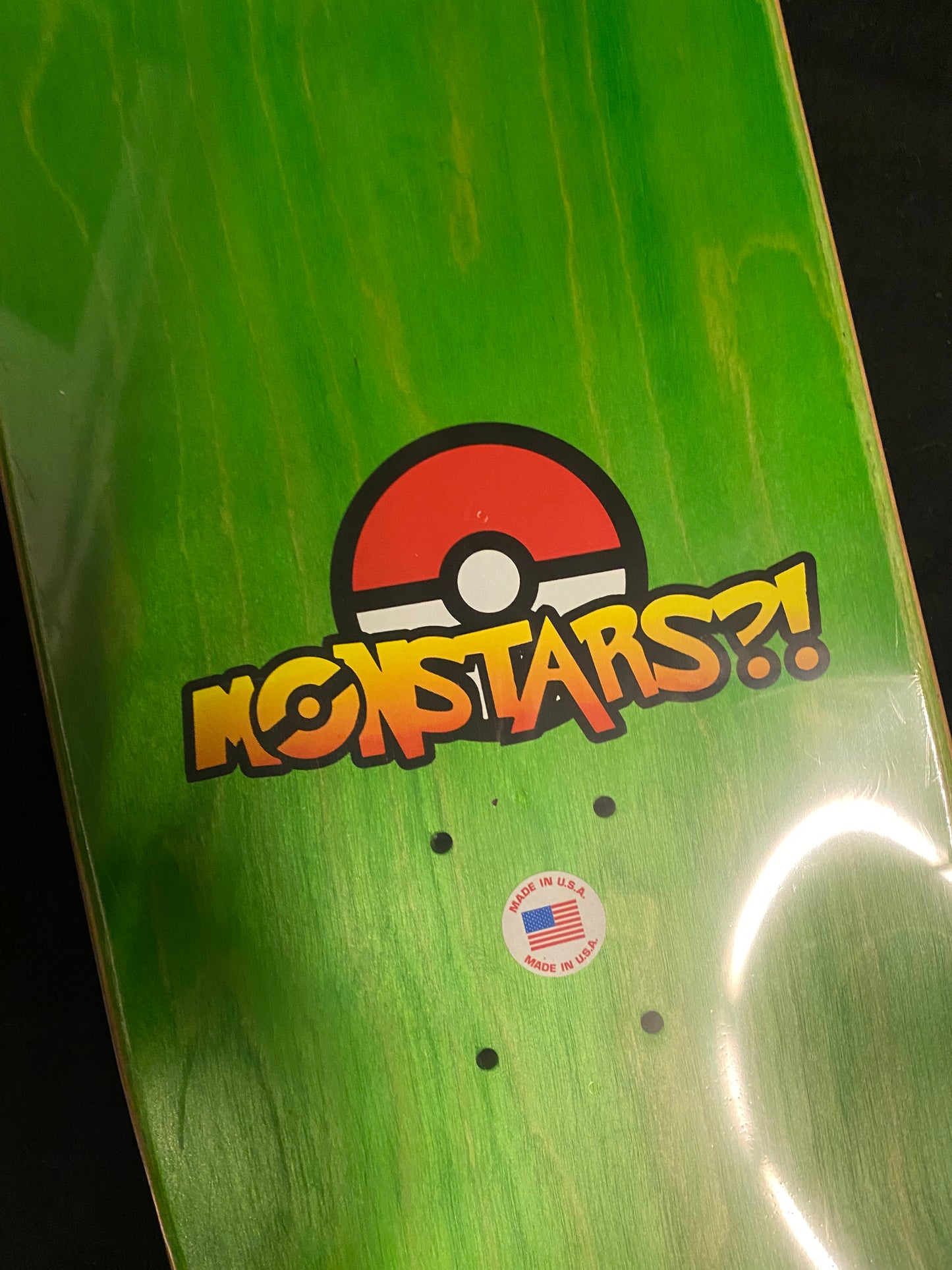 Monstars GnarGar Gold Holofoil Skateboard Deck