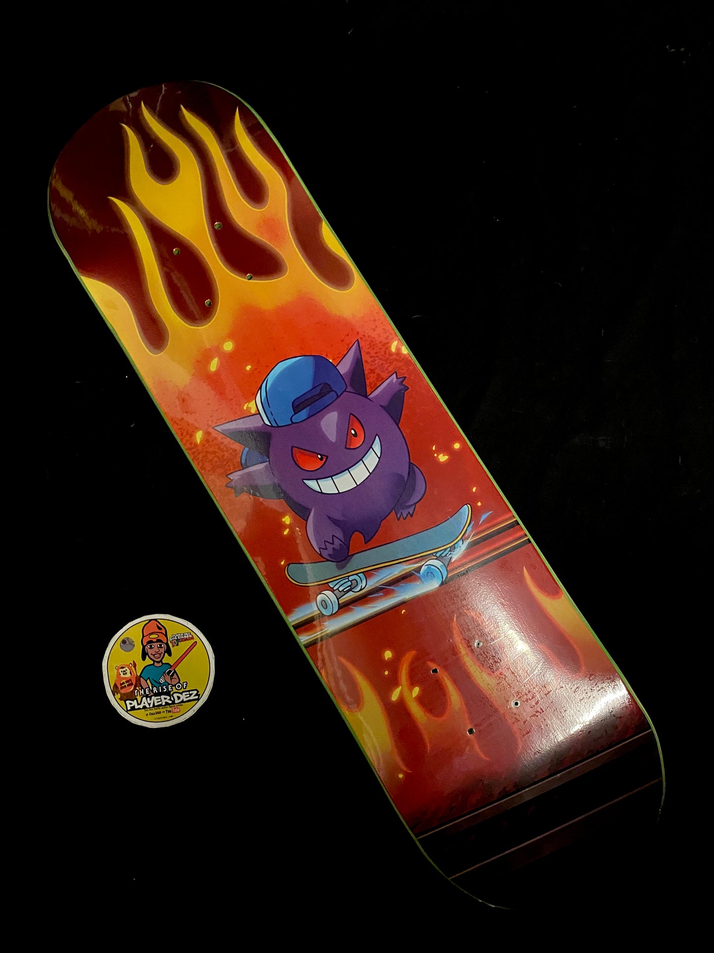 Monstars FlameGar Holofoil Skateboard Deck