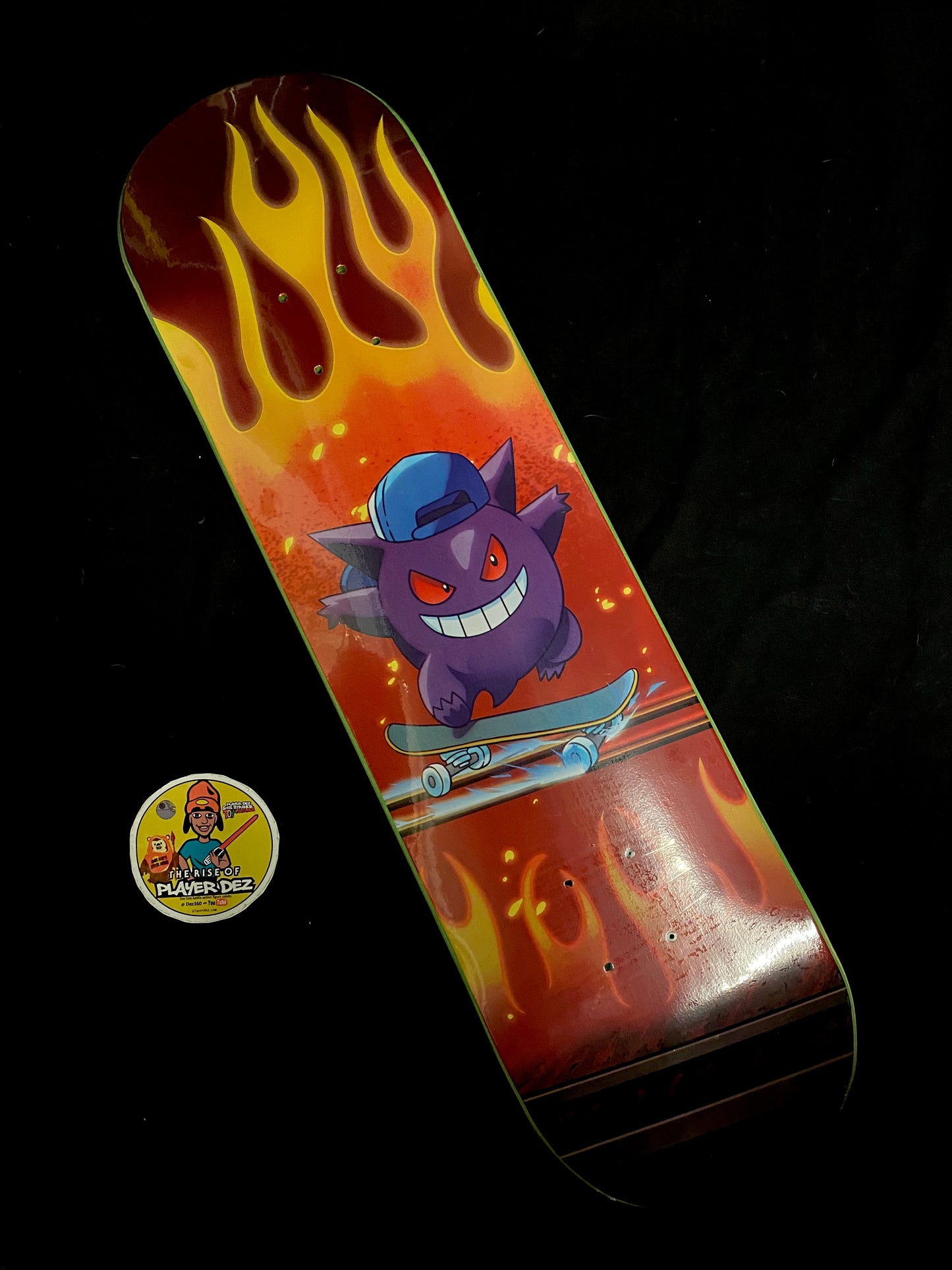 Monstars FlameGar Holofoil Skateboard Deck