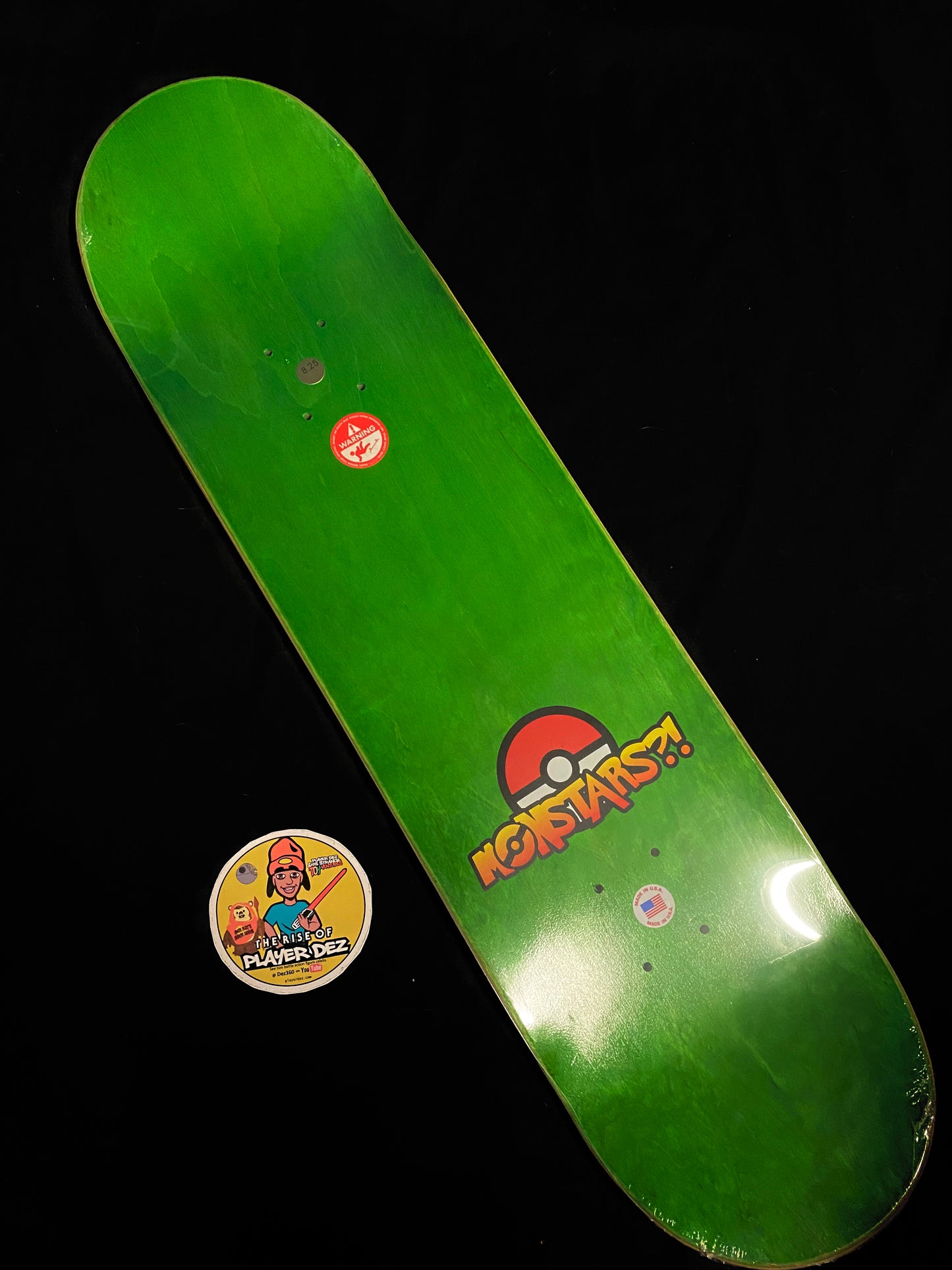 Monstars FlameGar Holofoil Skateboard Deck