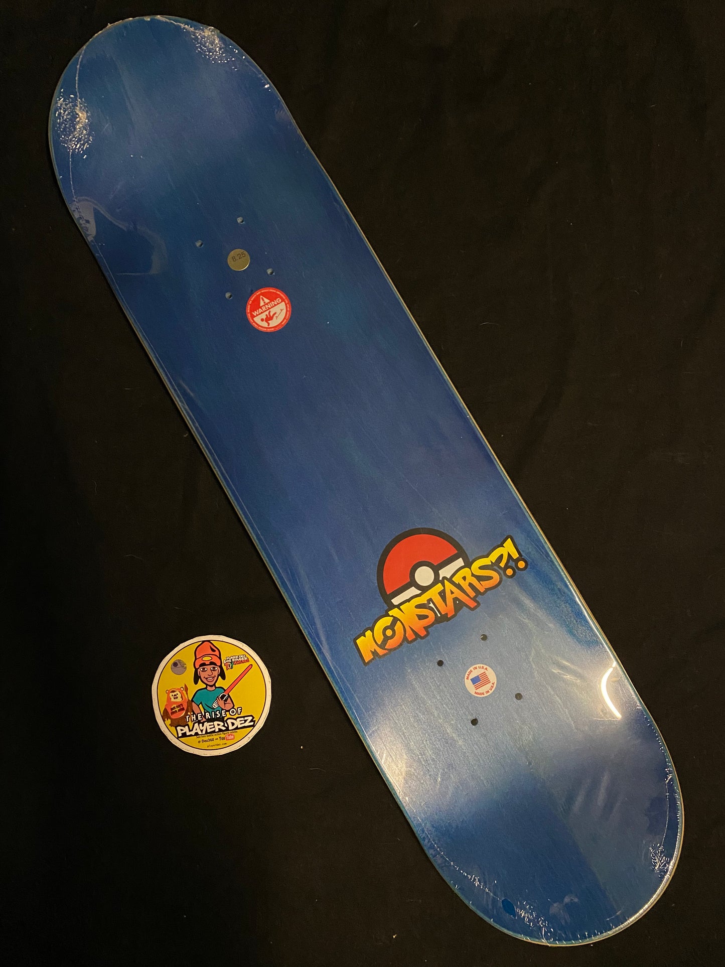 Monstars Gnarly CharRed Holofoil Skateboard Deck