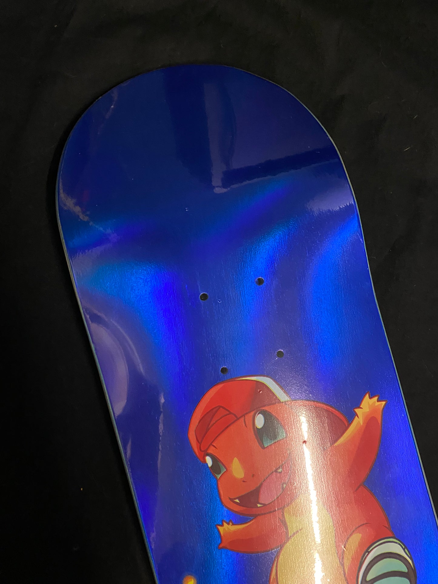 Monstars Mander Blue Holofoil Skateboard Deck